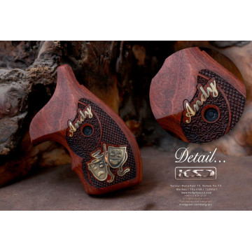 Smith & Wesson J Frame Lady Revolver Rosewood Custom Grips
