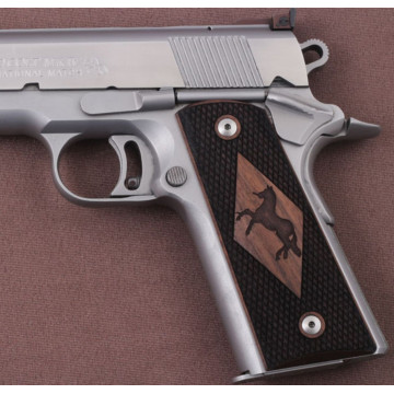 All 1911's Model Wooden (Turkish Walnut) Lazer Logo Handgun Grip