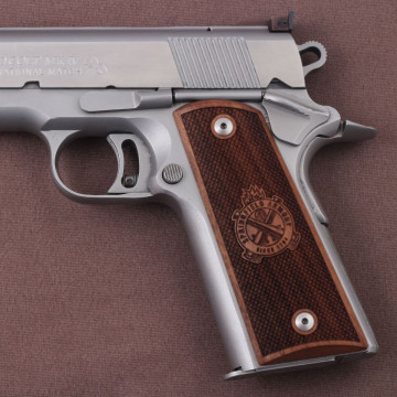 All 1911's Model Wooden (Turkish Walnut) Lazer Logo Handgun Grip