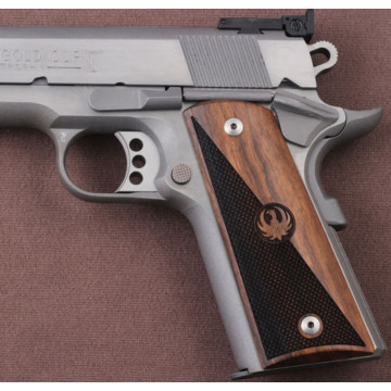 All 1911's Model Wooden (Turkish Walnut) Lazer Logo Handgun Grip
