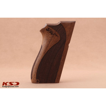 Smith Wesson 3904/3906 Wooden (Turkish Walnut) Lazer Logo Handgun Grip