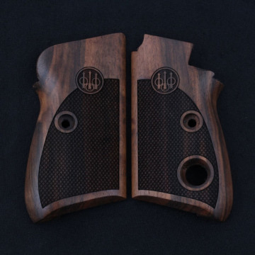Beretta Mod 70 - 70 S - 71 PUMA Wooden (Turkish Walnut) Lazer Logo Handgun Grip