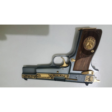 Browning MK3 Wooden (Turkish Walnut) Brass Logo (Big) Handgun Grip
