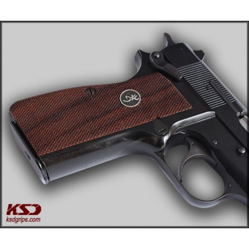 Browning MK3 Wooden (Turkish Walnut) Silver Logo Handgun Grip