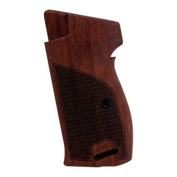 Sig P210-1 / P210-4 / P210-5 / P210-6 / DK M49 - With Lanyard Ring (Kordon Halkalı) Wooden (Rosewood) Handgun Grip