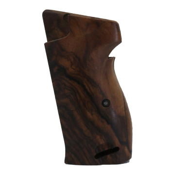 Sig P210-1 / P210-4 / P210-5 / P210-6 / DK M49 - With Lanyard Ring (Kordon Halkalı) Wooden (Root Walnut) Handgun Grip