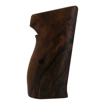 Sig P210-1 / P210-4 / P210-5 / P210-6 / DK M49 - With Lanyard Ring (Kordon Halkalı) Wooden (Root Walnut) Handgun Grip