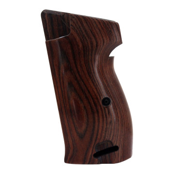 Sig P210-1 / P210-4 / P210-5 / P210-6 / DK M49 - With Lanyard Ring (Kordon Halkalı) Wooden (Exotic) Handgun Grip