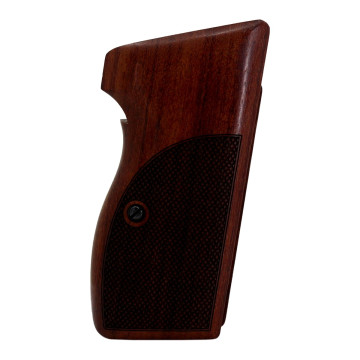 Sig P210-1 / P210-4 / P210-5 / P210-6 / DK M49 - With Lanyard Ring (Kordon Halkalı) Wooden (Rosewood) Handgun Grip