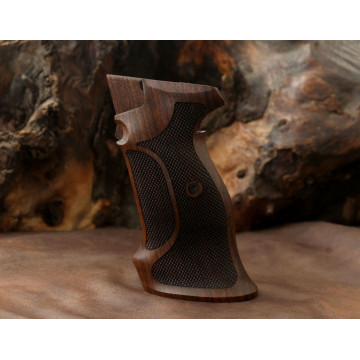 Sig P210-1 / P210-2 / P210-4 / P210-5 / P210-6 / DK M49 Rhomlas without lanyard ring (Halkasız) Wooden (Turkish Walnut) Handgun Grip