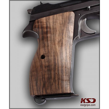 Sig P210-1 / P210-4 / P210-5 / P210-6 / DK M49 - With Lanyard Ring (Kordon Halkalı) Wooden (Turkish Walnut) Handgun Grip