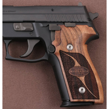 Sig Sauer P228 / P229 Wooden (Turkish Walnut) Lazer Logo Handgun Grip