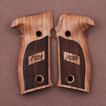 Sig Sauer P226 / P226 SL / P226 Sport / P226 Sport II / P226 Sport II SL / P226 Sport II SL PPC Wooden (Turkish Walnut) Lazer Logo Handgun Grip