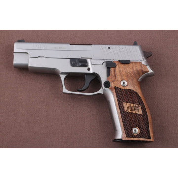 Sig Sauer P226 / P226 SL / P226 Sport / P226 Sport II / P226 Sport II SL / P226 Sport II SL PPC Wooden (Turkish Walnut) Lazer Logo Handgun Grip