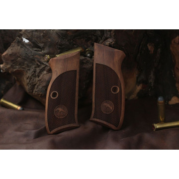 Canik L120 Wooden (Turkish Walnut) Lazer Logo Handgun Grip