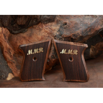 Walther TPH 22LR Wooden (Turkish Walnut) Brass Logo Handgun Grip
