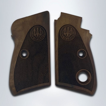 Beretta Mod 70 - 70 S - 71 PUMA Wooden (Turkish Walnut) Lazer Logo Handgun Grip
