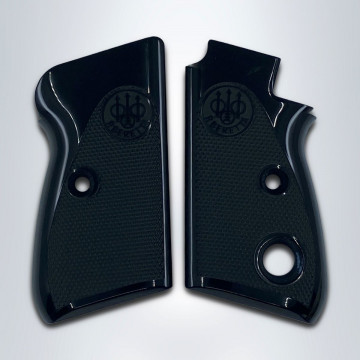 Beretta Mod 70 - 70 S - 71 PUMA (Acrylic Black) Lazer Logo Handgun Grip