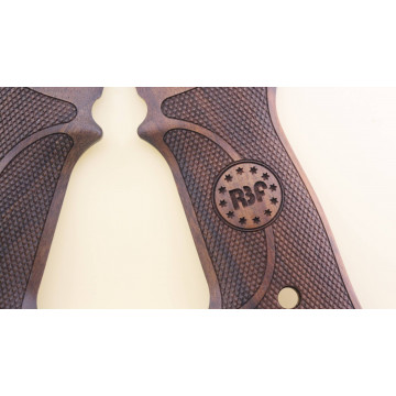 All 1911's Model Wooden (Turkish Walnut) Lazer Logo Handgun Grip
