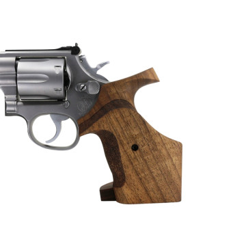 Smith Wesson K/L/X Frame - Square / Round Butt Wooden (Turkish Walnut) Handgun Grip