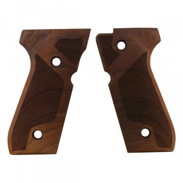Beretta 92FS, 92, 92F, 92A1, 92FS INOX, 92G, 92D, 96, 96D, 96A1, M9, M9A1 Wooden (Turkish Walnut) Handgun Grip