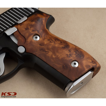 Sig Sauer P228 229 Thuya Burl TAC Grips