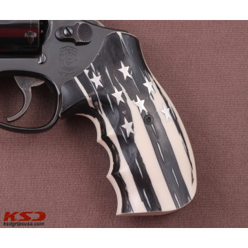 Smith Wesson .460 .500 X Frame Ivory Acrylic TAC Grips