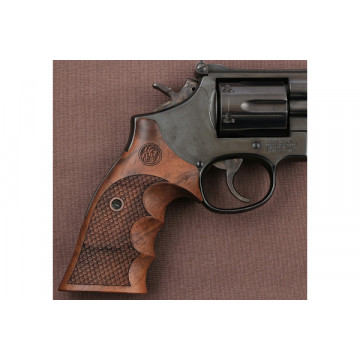 Smith Wesson K - L Frame Squarebutt Walnut TAC Grips