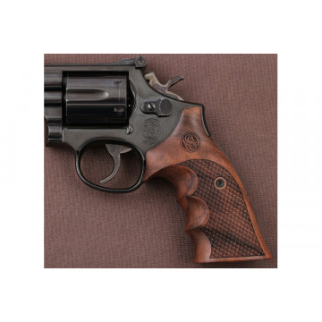Smith Wesson K - L Frame Squarebutt Walnut TAC Grips