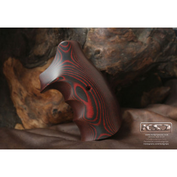 Smith Wesson K L X Frame Roundbutt TAC Grips Micarta