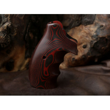 Smith Wesson K L X Frame Roundbutt TAC Grips Micarta