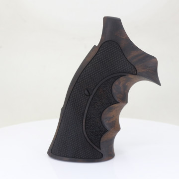 Smith Wesson N Frame Roundbutt TAC Pistol Grips Root Walnut