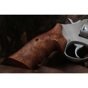Smith Wesson .460 .500 X Frame Roundbutt TAC Grips Thuya